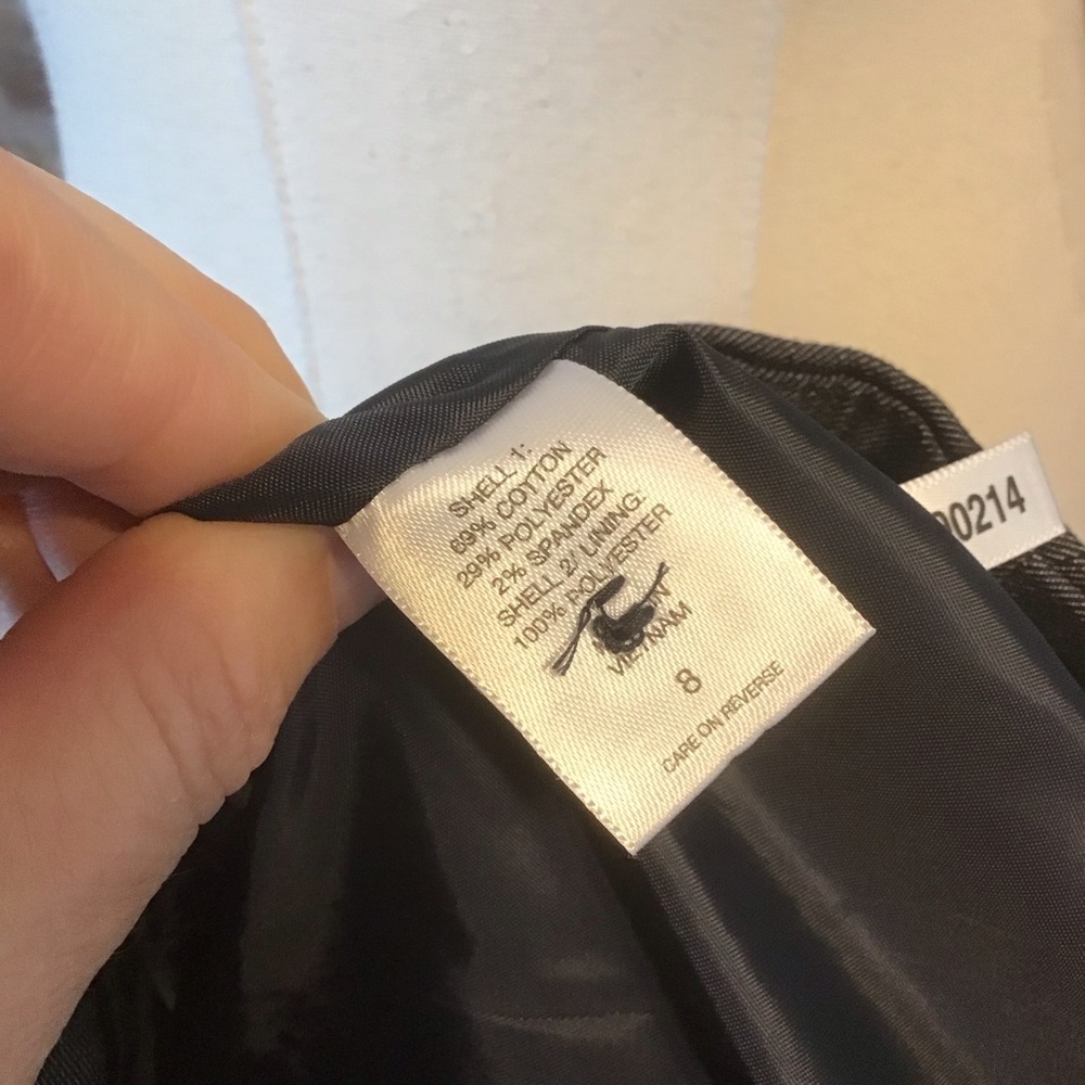 New York & Company Women's Denim Chambray 3 Button Vest 8 NEW - Picture 8 of 9